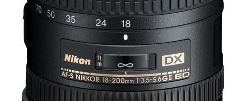 Les abréviations sur un objectif Nikon