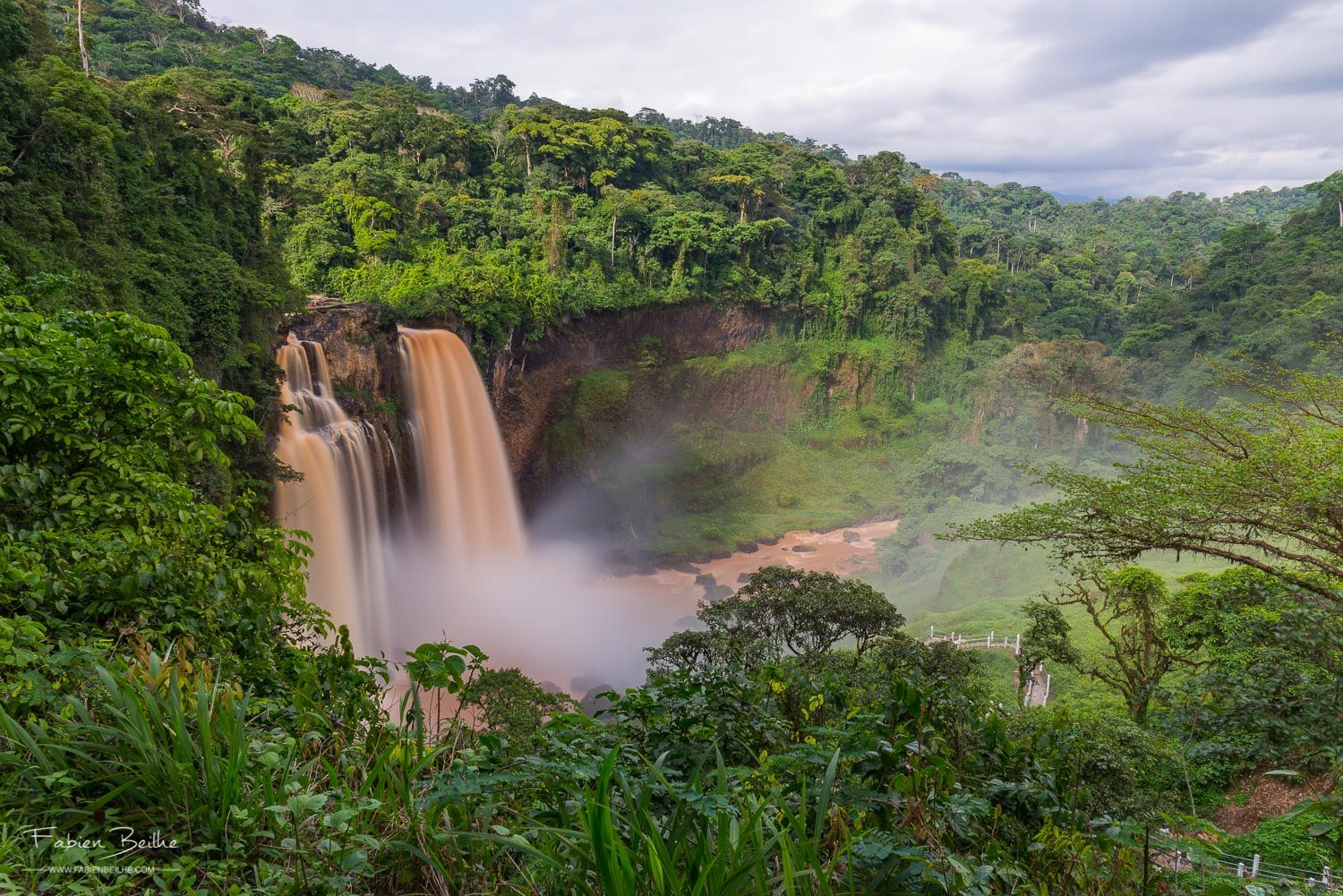 Une cascade bien nette