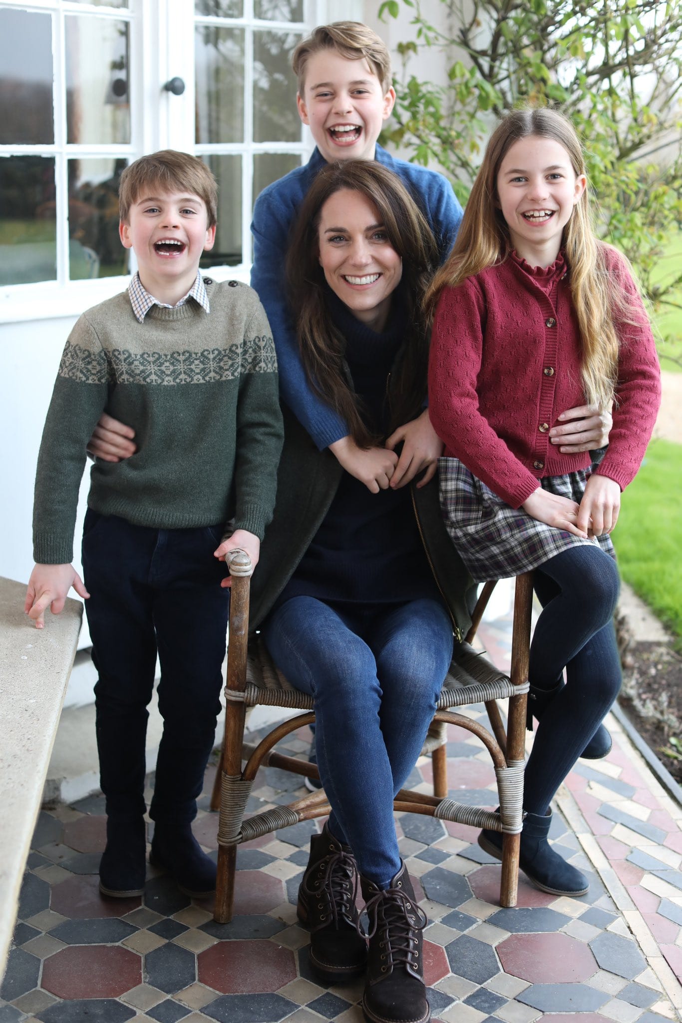 Kate Middleton avec ses enfants