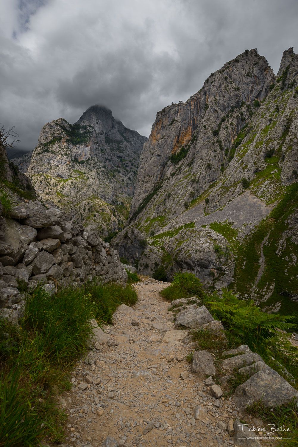 Un paysage sous-exposé