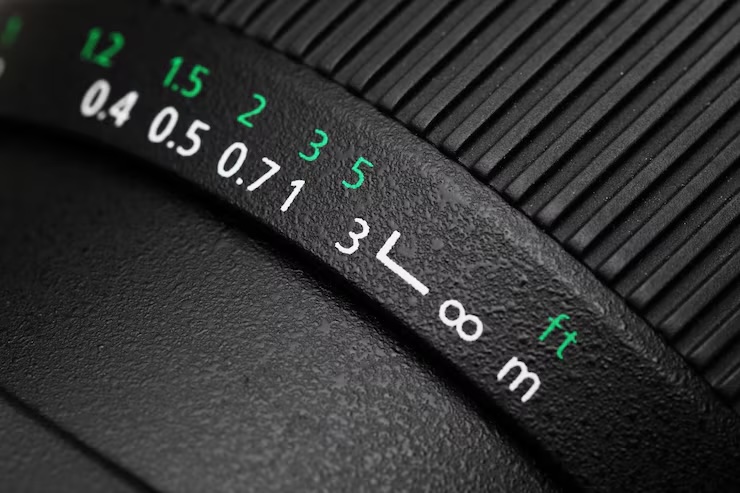 Objectif avec distance focale