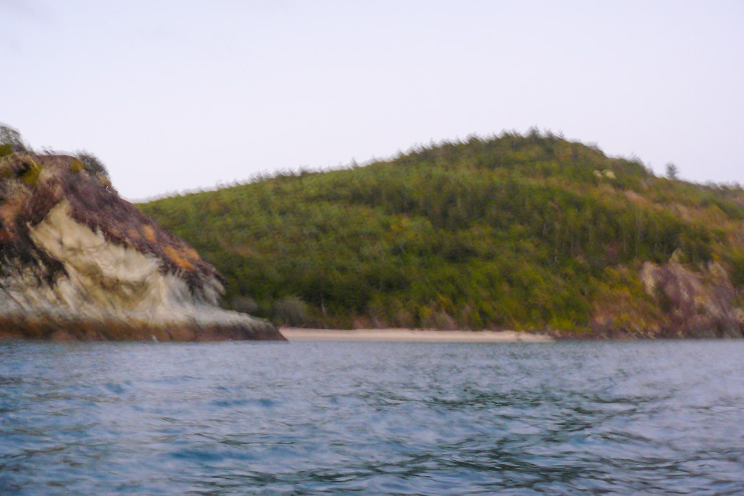 Un paysage marin pas net